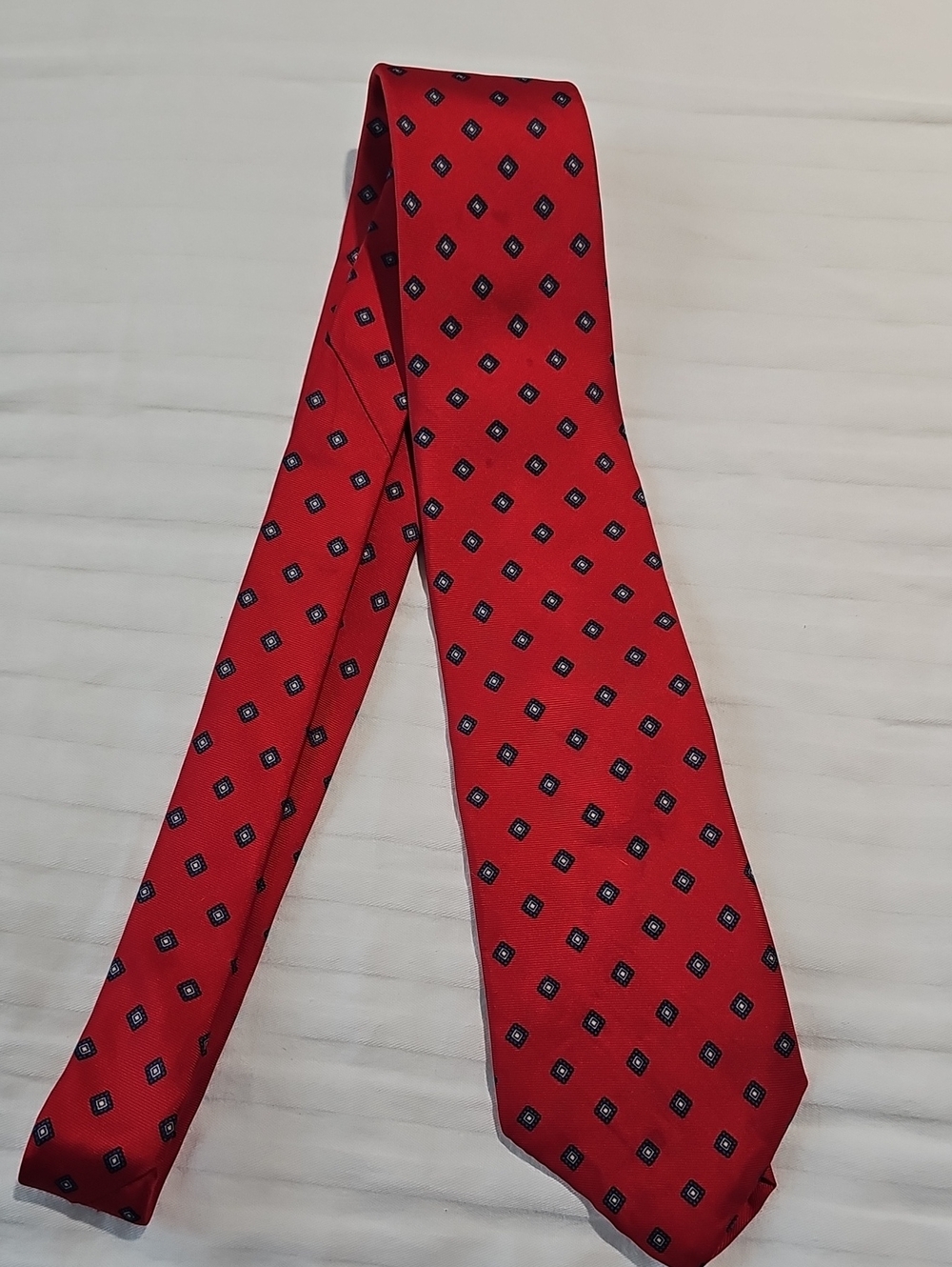 Bates Brothers Italian Silk Men's Necktie